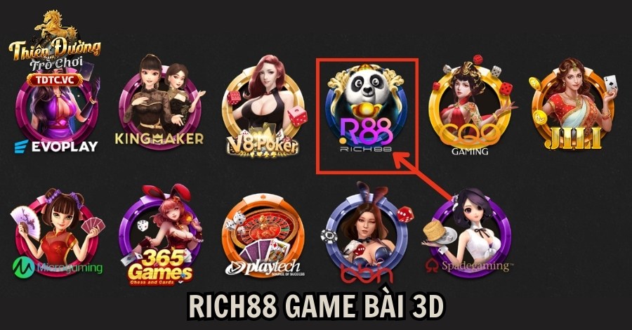 RICH88 Game Bài 3D uy tín